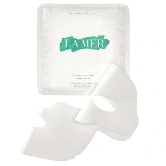 LA MER NEW The Hydrating Facial Mask Upper Zone + Lower Zone 2 PC Bundle Pack - Picture 2 of 8